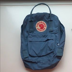 Blue Mini Fjall Raven Kanken Backpack